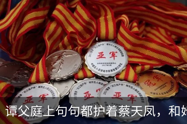 谭父庭上句句都护着蔡天凤，和她前夫家成了刺眼对比